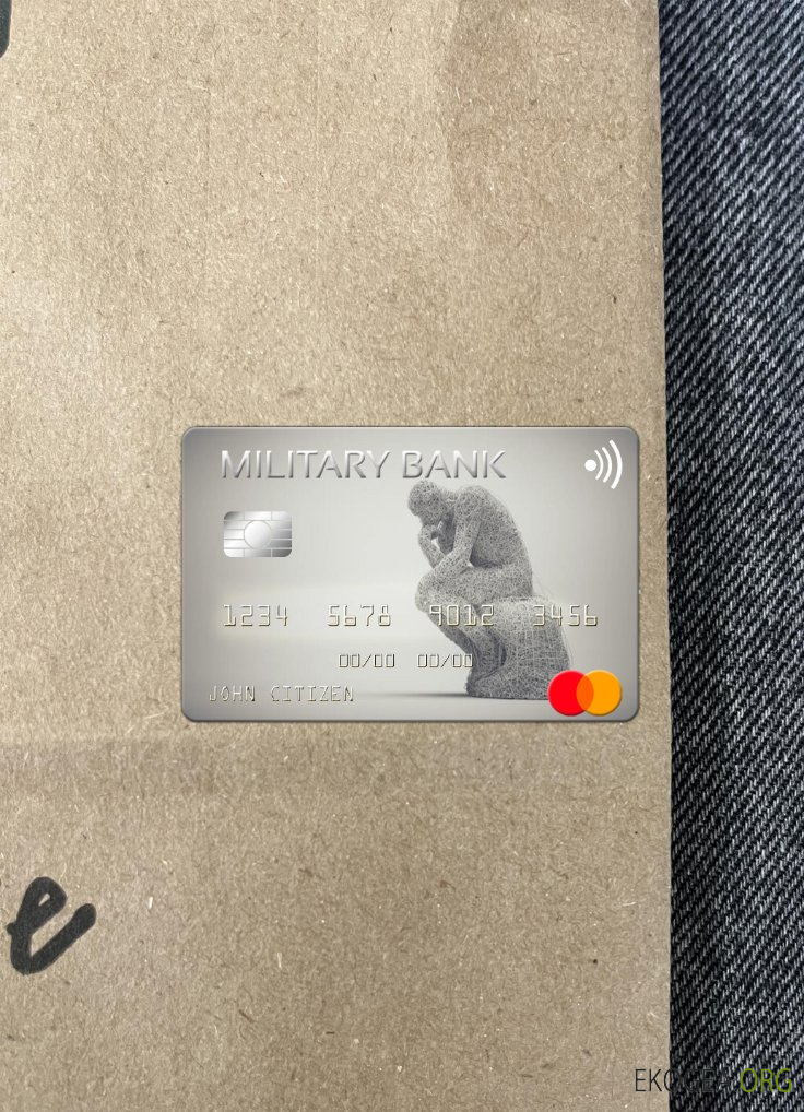 Australie Australian Military Bank mastercard photolook recto